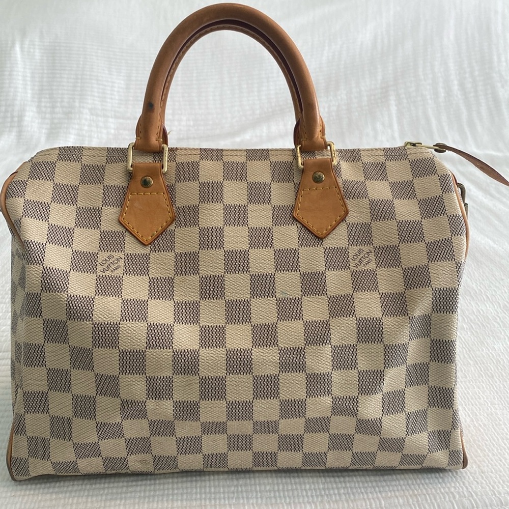 Louis Vuitton Speedy 30 Damier Azur